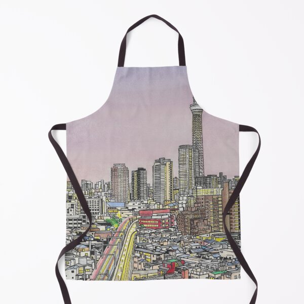Item preview, Tokyo Japan Drawing Cityscape Art designed and sold by skye-studio.