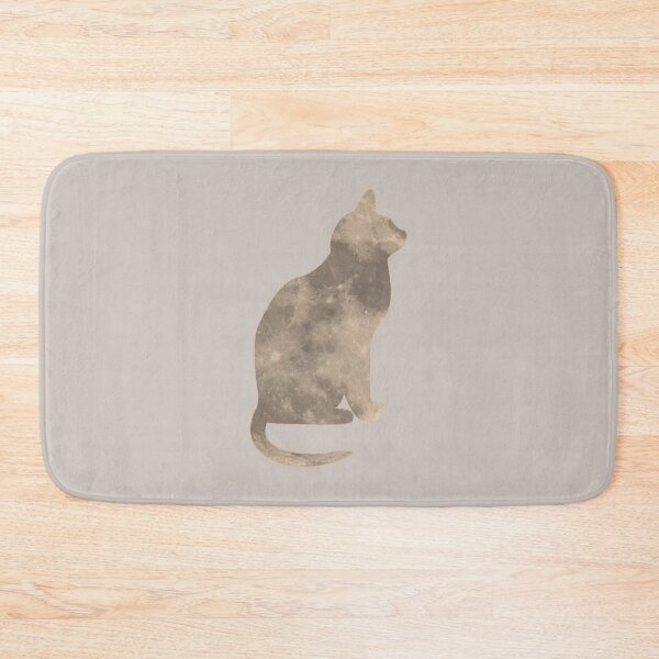 Item preview, Vintage Moon Cat Silhouette designed and sold by wonderxwander.