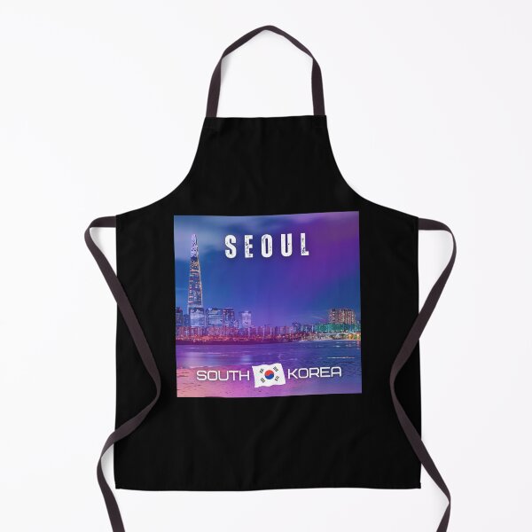 Item preview, Seoul South Korea with Beach and Tower designed and sold by Hyunnibear.