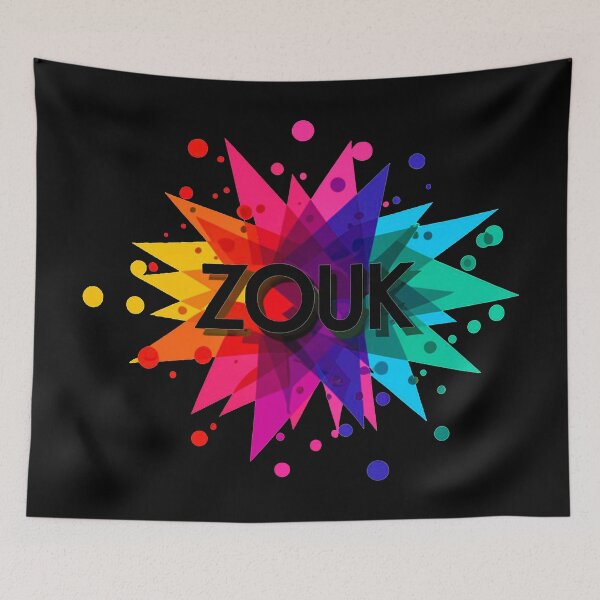 Item preview, Zouk colorful vibrant design designed and sold by Szkicerka.