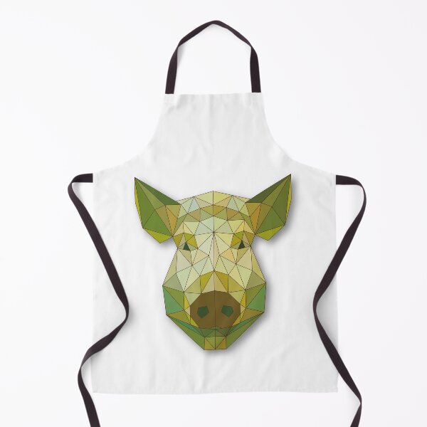 Item preview, Boar: Geometric Head Art designed and sold by ColorfulForest.