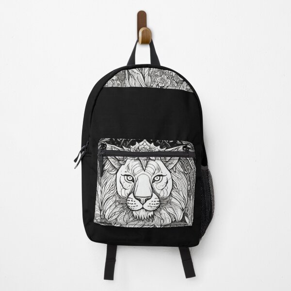 Item preview, lion in the forest designed and sold by ilMONDOdiSERE.