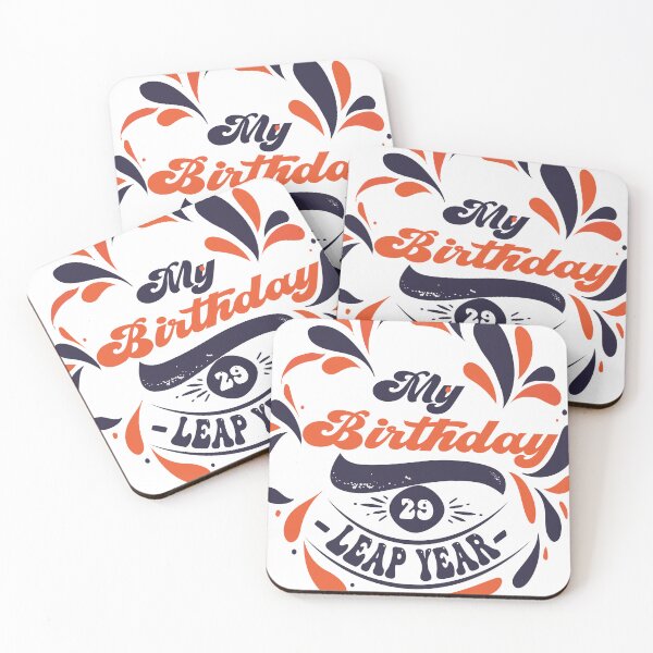 Item preview, Leap Year Birthday 40th Birthday Party 10 leap years old  designed and sold by shoppypod.