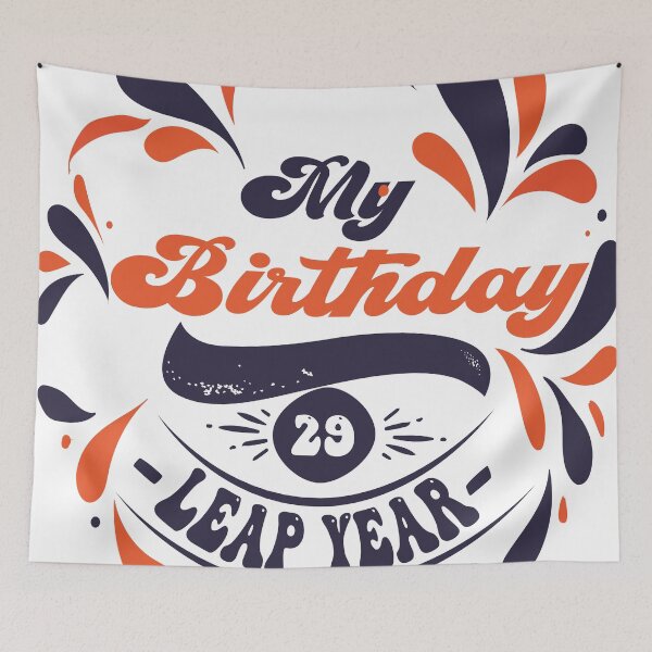 Item preview, Leap Year Birthday 40th Birthday Party 10 leap years old  designed and sold by shoppypod.