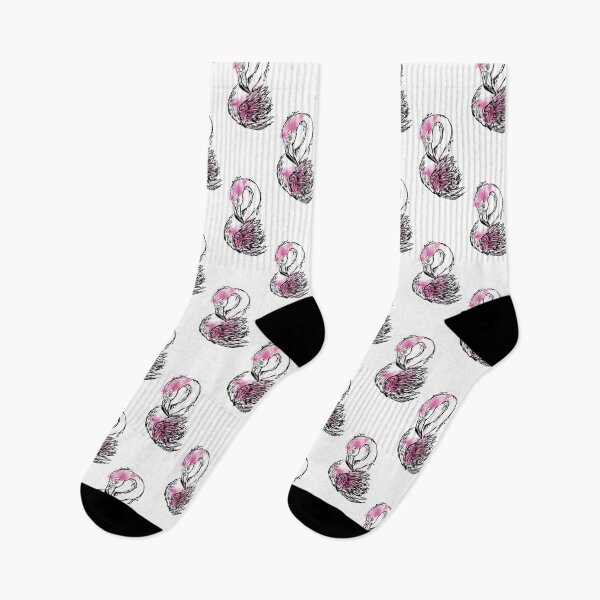 Item preview, Flamingo watercolour painting  designed and sold by AderynValentine.