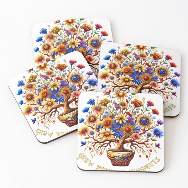 Item preview, Cultivate Positive Thoughts designed and sold by Colorful-Garden.