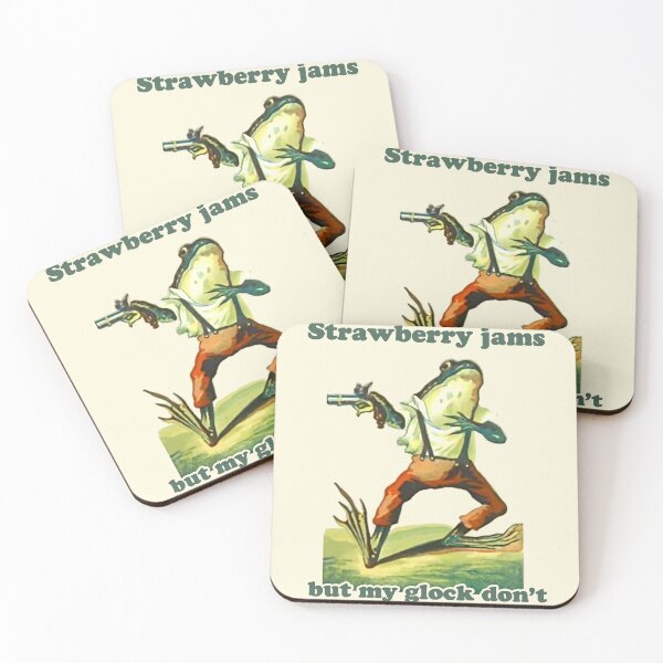 Item preview, Frog And Strawberry designed and sold by QuantumSquare.