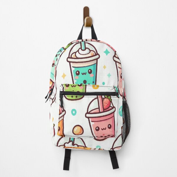 Item preview, Bubble Tea Pattern, cute kawaii designed and sold by asbno19.