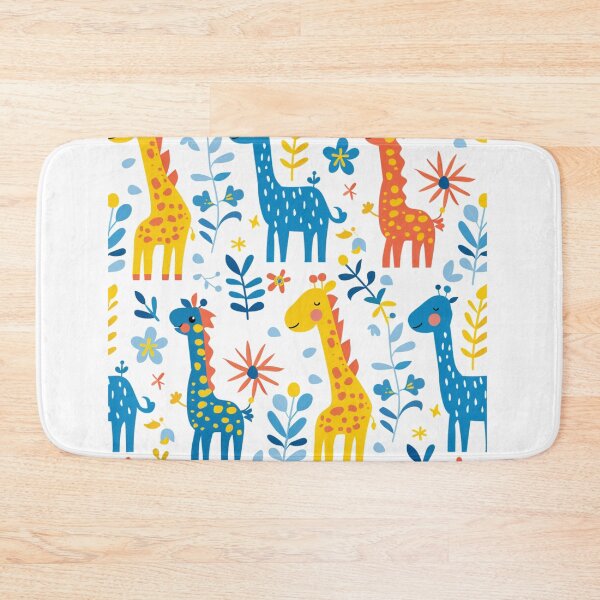 Item preview, Cute giraffes kids pattern designed and sold by SmileshareShop.