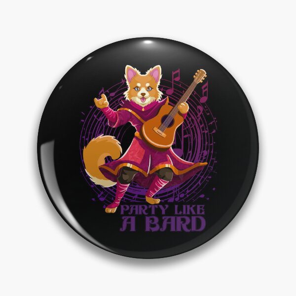 Item preview, Party Like a Bard Dog designed and sold by Geobat.