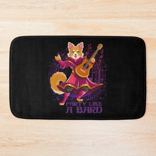 Item preview, Party Like a Bard Dog designed and sold by Geobat.