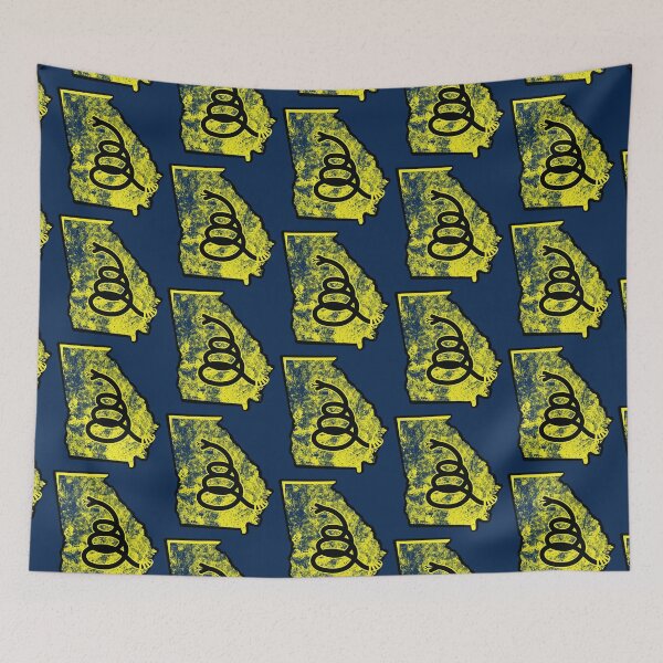 Item preview, DONT TREAD ON ME - Modern Gadsden Snake Flag GEORGIA designed and sold by pelagio.