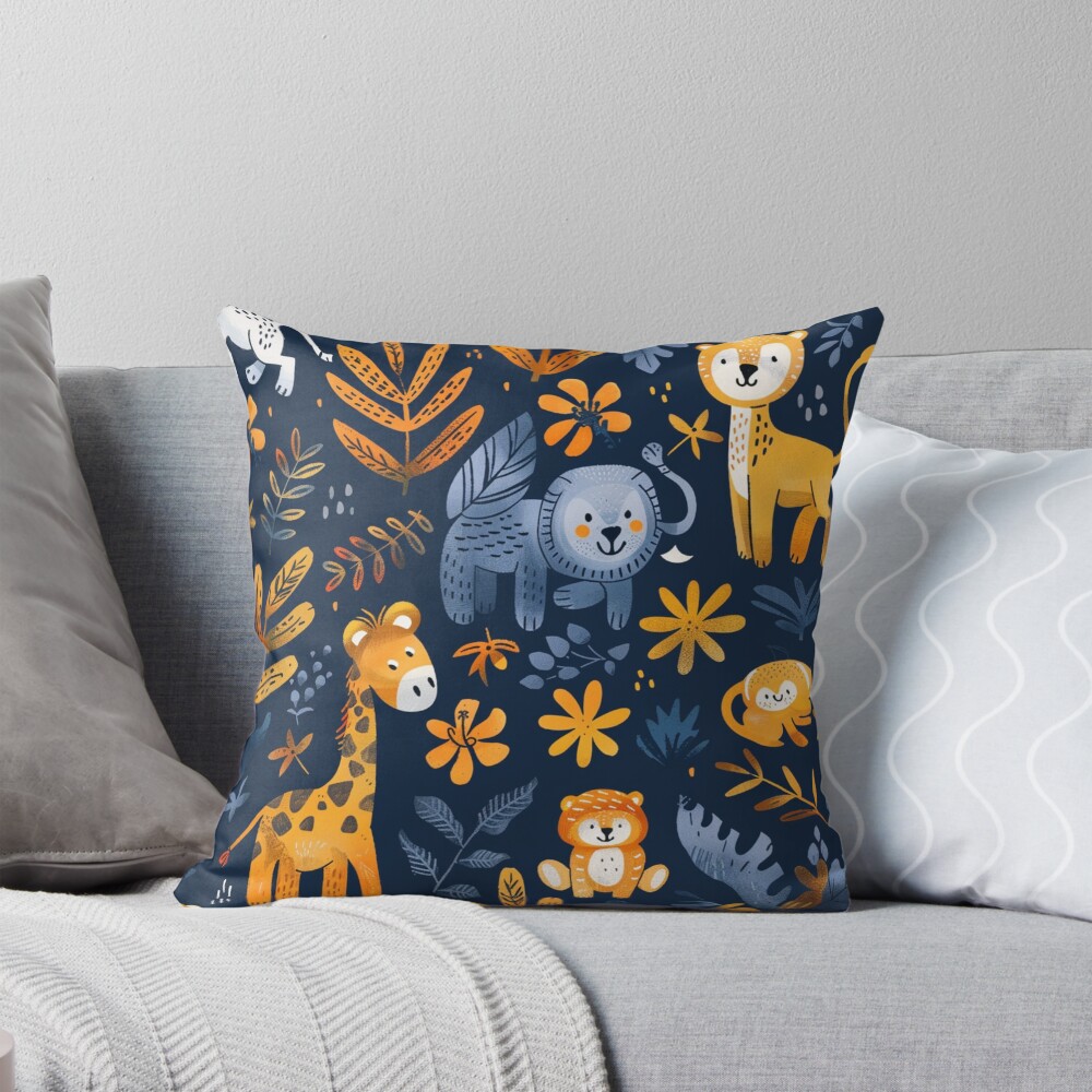 Item preview, Throw Pillow designed and sold by SmileshareShop.