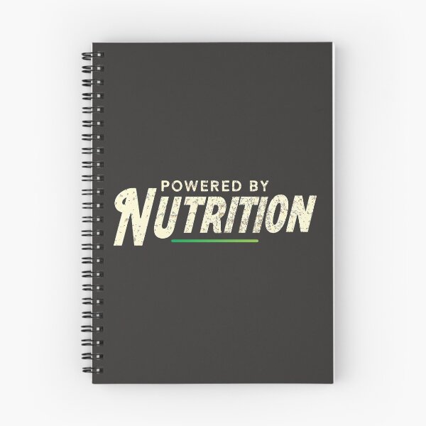 Item preview, Powered By Nutrition Simple Text Design Healthy Eating  designed and sold by HowToCanadian.