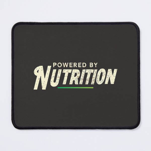 Item preview, Powered By Nutrition Simple Text Design Healthy Eating  designed and sold by HowToCanadian.