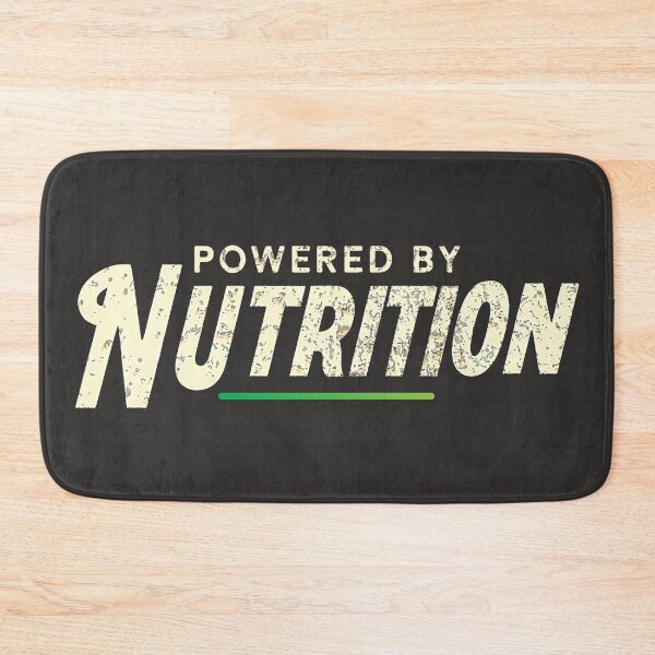 Item preview, Powered By Nutrition Simple Text Design Healthy Eating  designed and sold by HowToCanadian.