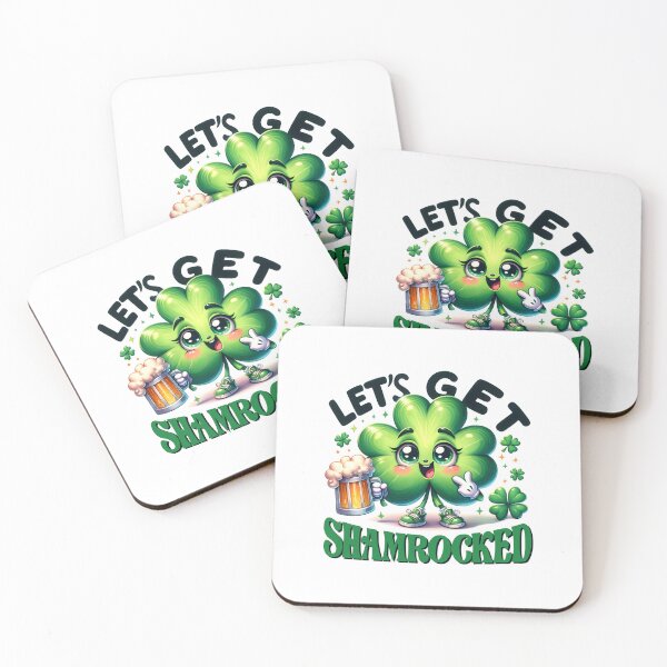 Item preview, St Patrick's Day Let's get Shamrocked designed and sold by UMakusia.