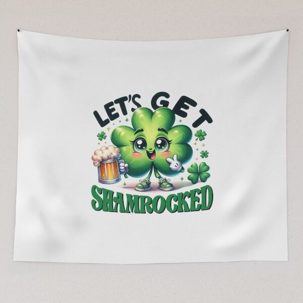 Item preview, St Patrick's Day Let's get Shamrocked designed and sold by UMakusia.