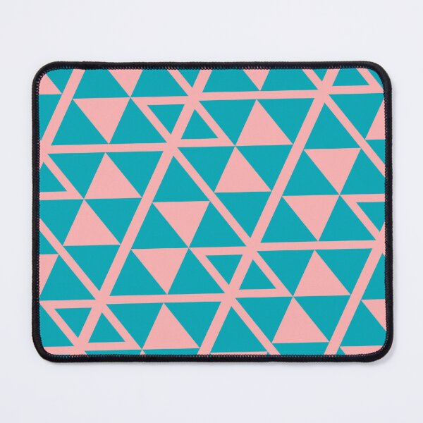 Item preview, Pink & Teal Alternating Grouped Triangles Combo Boundless Decor designed and sold by Alchemy-A-La-G.