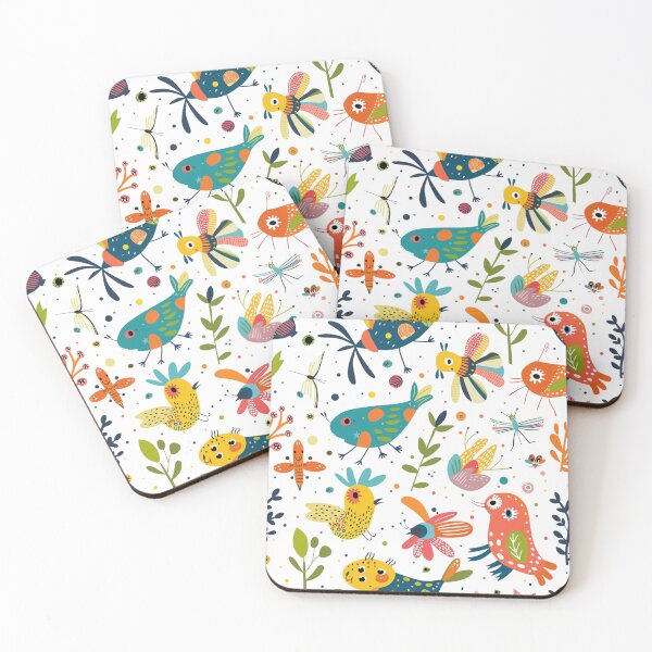 Item preview, Cute abstract animals kids pattern designed and sold by SmileshareShop.