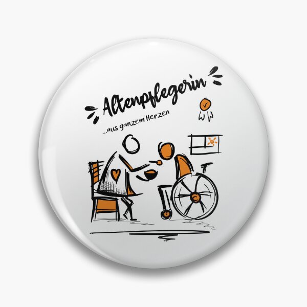 Item preview, Altenpflegerin aus ganzem Herzen. Wundervolle Geschenkidee als Dank, Ehrung oder zum Abschluss der Ausbildung. designed and sold by silentcolors.