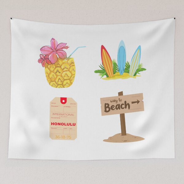 Item preview, Beachy Pack designed and sold by InfiniteSticker.