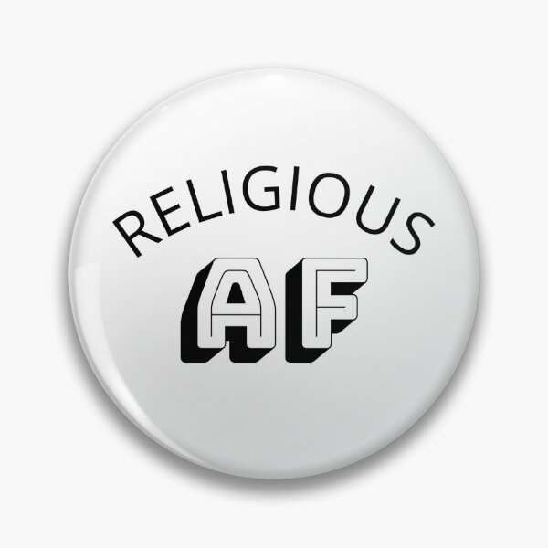 Item preview, Religious AF  designed and sold by The Junto Shop.