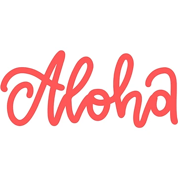 Artwork thumbnail, Aloha by InfiniteSticker