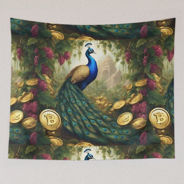 Item preview, Copy of Copy of NFT's Peacock, Crypto Jungle, Millionaire Lifestyle, Golden Octopus, Ruby designed and sold by Sugar Wisdom .