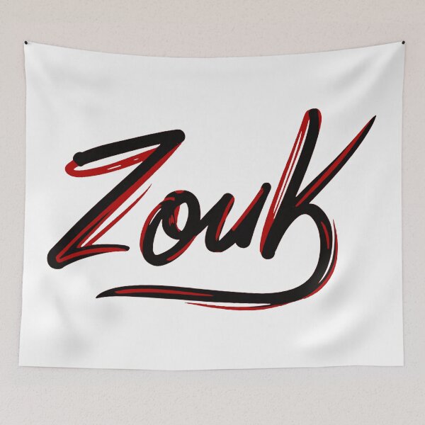 Item preview, Zouk red and black design designed and sold by Szkicerka.