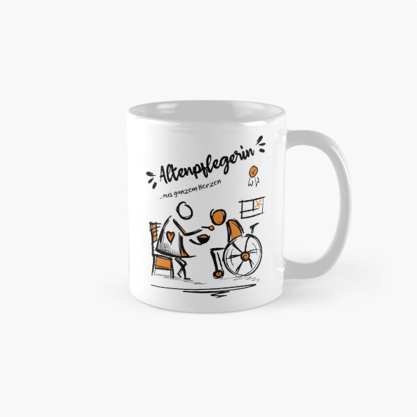 Item preview, Altenpflegerin aus ganzem Herzen. Wundervolle Geschenkidee als Dank, Ehrung oder zum Abschluss der Ausbildung. designed and sold by silentcolors.