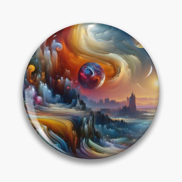 Item preview, Beyond the Known: A Glimpse into Alien Landscapes designed and sold by ArtComixHaven.