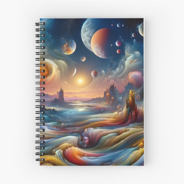 Item preview, Beyond the Known: A Glimpse into Alien Landscapes designed and sold by ArtComixHaven.