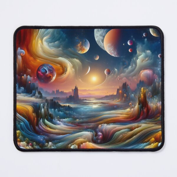 Item preview, Beyond the Known: A Glimpse into Alien Landscapes designed and sold by ArtComixHaven.