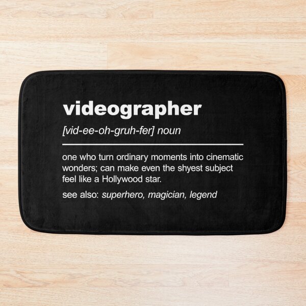 Item preview, Videographer Definition, Define Videography in Funny Way designed and sold by stylesip.