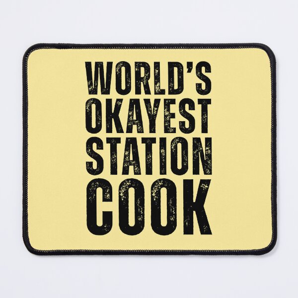 Item preview, World's Okayest Station Cook designed and sold by kamrankhan.