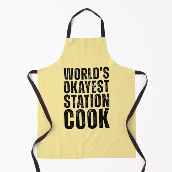 Item preview, World's Okayest Station Cook designed and sold by kamrankhan.