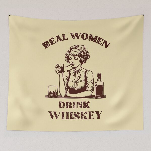 Item preview, Real women drink whiskey designed and sold by mevvo.