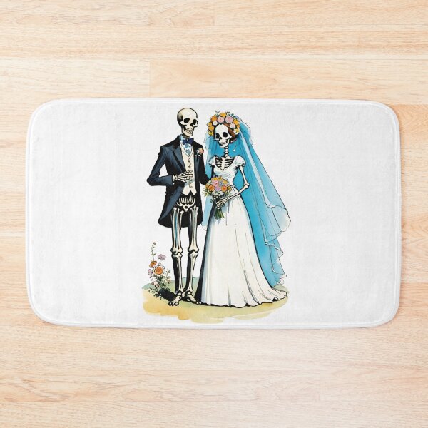 Item preview, Eternal Love's Skeleton: Skeleton Wedding designed and sold by Tw1nsAIArt.