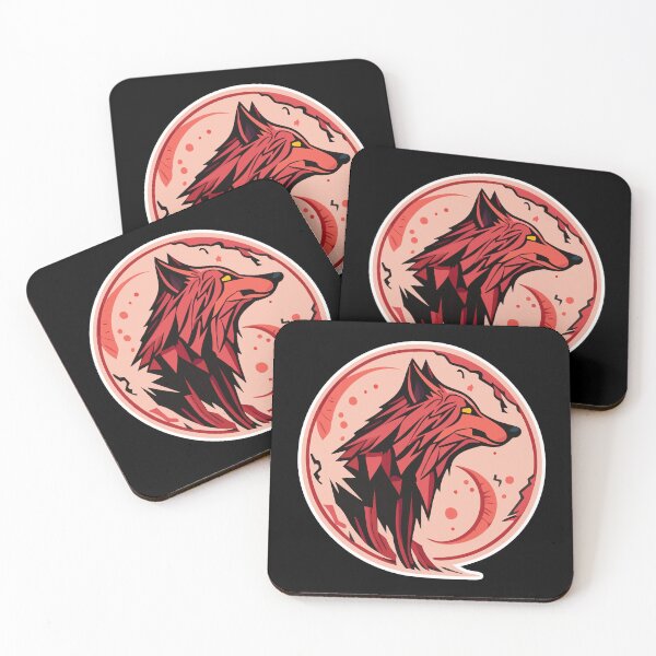 Item preview, Wolf - Blood Moon Cycle designed and sold by QALYX DESIGN.