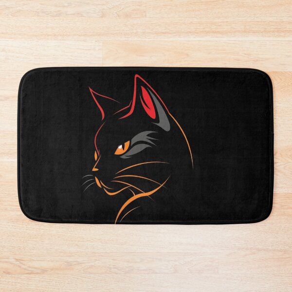 Item preview, Black Cat Logo 4 no text on  designed and sold by TomVtX.
