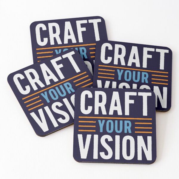 Item preview, Craft Your Vision - Bold Typographic Inspiration designed and sold by 2wear.