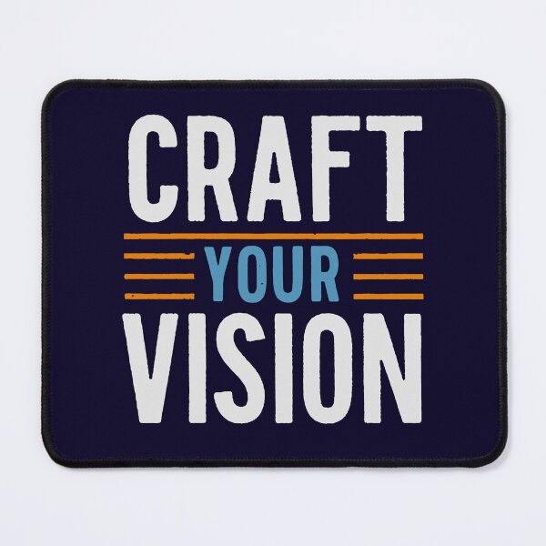 Item preview, Craft Your Vision - Bold Typographic Inspiration designed and sold by 2wear.
