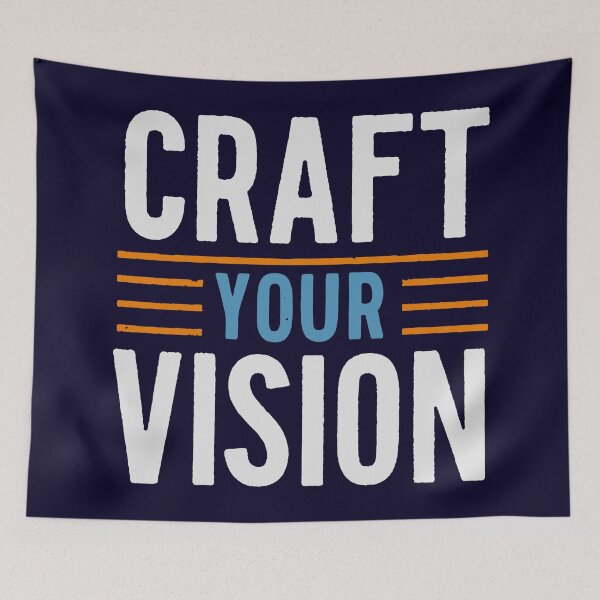 Item preview, Craft Your Vision - Bold Typographic Inspiration designed and sold by 2wear.