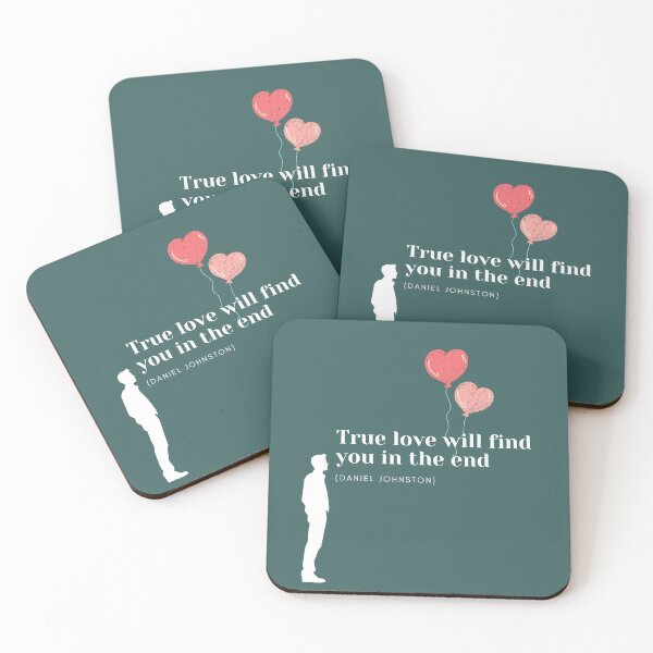 Item preview, True Love will find you in the end modern Daniel Johnston Fan art designed and sold by Etaipal.