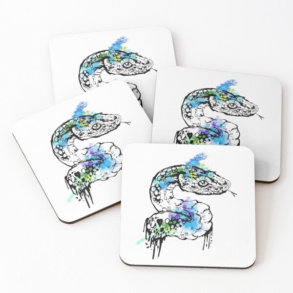Artikelvorschau, Python-Aquarellmalerei entworfen und verkauft von AderynValentine.