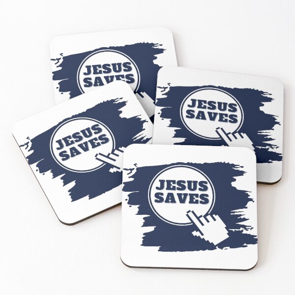 Artikelvorschau, Jesus rettet entworfen und verkauft von MoriaStore.
