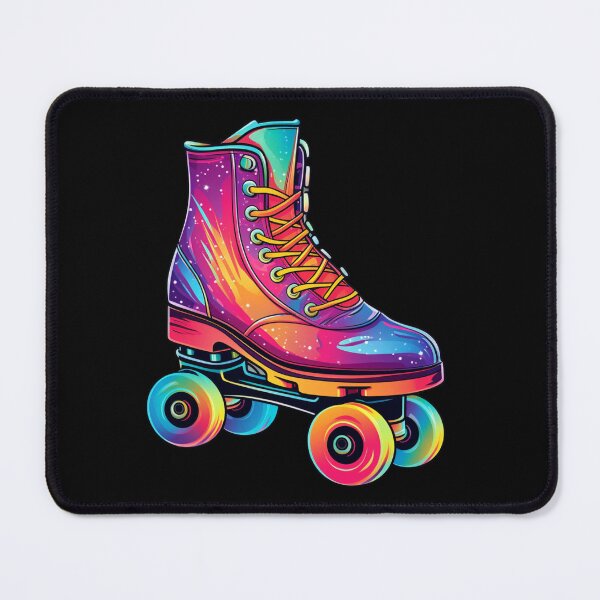 Item preview, Colorful roller skates retro style designed and sold by SmileshareShop.