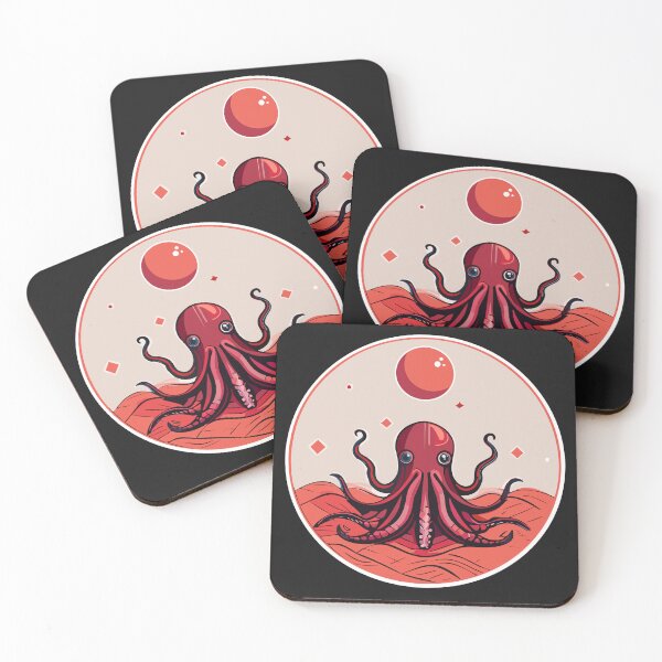 Item preview, Octopus - Blood Moon Cycle designed and sold by QALYX DESIGN.