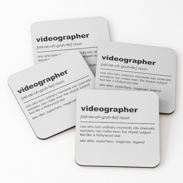 Item preview, Videographer Definition, Define Videography in Funny Way designed and sold by stylesip.
